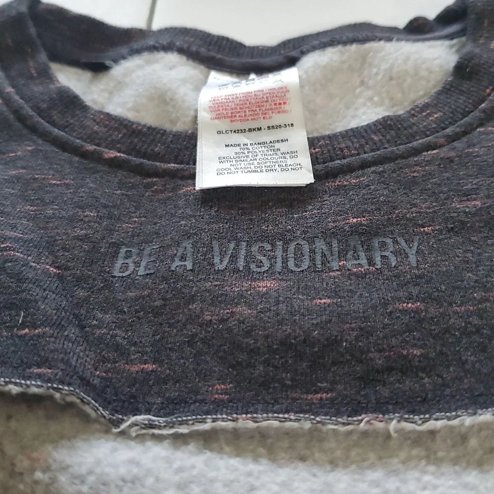 Gymshark Super Cropped Sweater Size Small - Picture 3 of 3